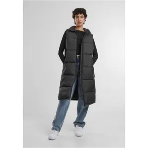 Lang jakke uden ærmer med hætte til kvinder Urban Classics image-1