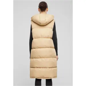 Lang jakke uden ærmer med hætte til kvinder Urban Classics image-6