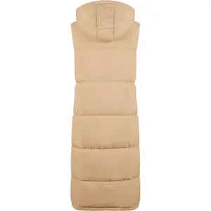 Lang jakke uden ærmer med hætte til kvinder Urban Classics image-5