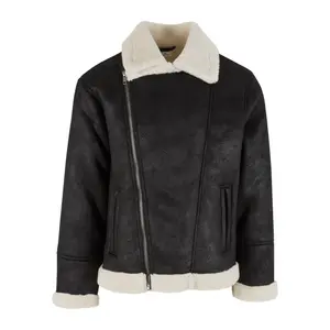 Sheepskin motorcycle jacket Urban Classics