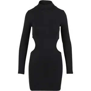 Women's tight dress Urban Classics Cut Out image-0