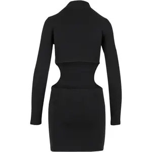 Women's tight dress Urban Classics Cut Out image-2