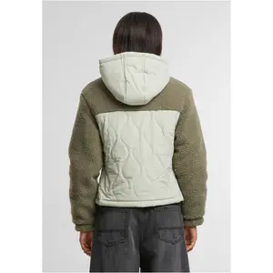Women's nylon fleece Urban Classics Sherpa Crinkle image-4