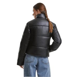 Vrouwen synthetische leren jas Urban Classics image-4