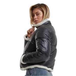 Vrouwen gerecycleerde pufferjack Urban Classics Sherpa image-3
