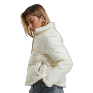 Vrouwen gerecycleerde pufferjack Urban Classics Sherpa image-3