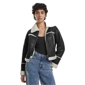 Women’s sheepskin jacket Urban Classics image-2