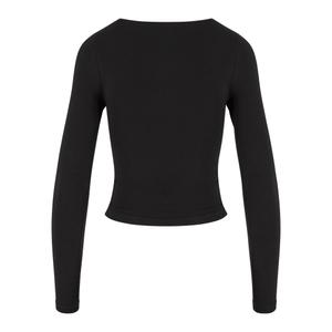 Långärmad T-shirt för kvinnor Urban Classics Ruffled Super Slim image-2