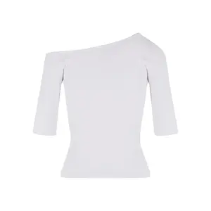 T-Shirt Urban Classics Organic Asymmetric Rib image-2