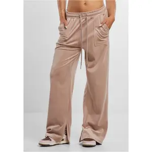 Pantaloni da jogging in velluto donna Urban Classics image-0