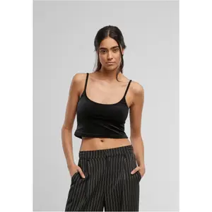 Velvet tank top for women Urban Classics image-1