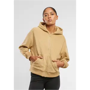 Oversize bluza z kapturem z zamkiem dla kobiet Urban Classics image-0