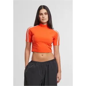 Women's T-shirt Urban Classics high neck short image-1