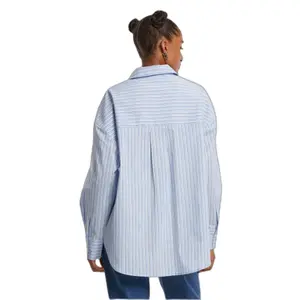 Oversize Streifenhemd Damen Urban Classics Oversized Striped image-1