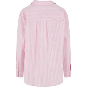 Oversize Streifenhemd Damen Urban Classics Oversized Striped image-4
