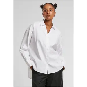 Camisa de manga larga oversize para mujer Urban Classics image-1