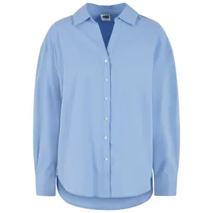 Camisa de manga larga oversize para mujer Urban Classics image-0