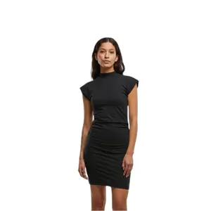 Vestido corto de jersey de algodón para mujer Urban Classics image-0