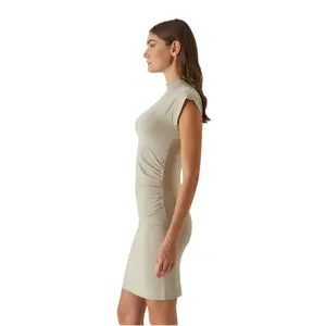 Vestido corto de jersey de algodón para mujer Urban Classics image-1