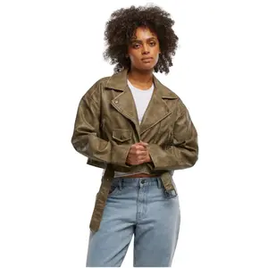 Vintage leather jacket for women Urban Classics image-1