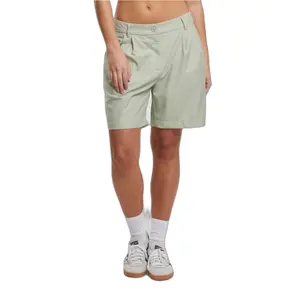 Women's Bermuda shorts Urban Classics Pleated image-2