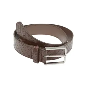 Woven synthetic leather embossed belt Urban Classics image-0