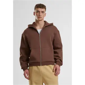 tb7284-14274-sweatshirt-a-capuche-zippe-urban-classics-chocolatebrown