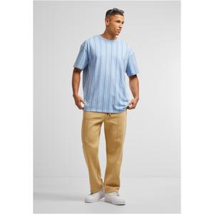 Dames-T-shirt Urban Classics Printed Pinstripe image-1