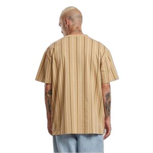 Dames-T-shirt Urban Classics Printed Pinstripe image-1