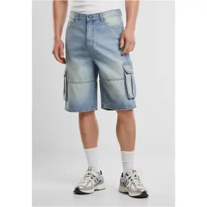 Denim cargo shorts Urban Classics Relaxed image-1