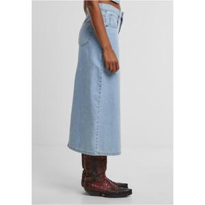 Denim skirt for women Urban Classics Soft Midi image-3