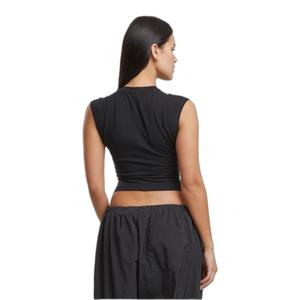 Damen-Crop-Top Urban Classics Wrapped image-4