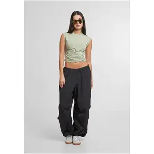 Damen-Crop-Top Urban Classics Wrapped image-1