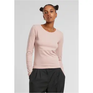 Dámské tričko s dlouhým rukávem Urban Classics Basic Super Slim image-1