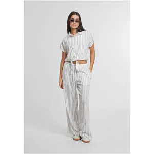 Women's striped blouse Urban Classics Structured image-1