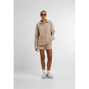 Women's oversize shirt Urban Classics Musselin image-2