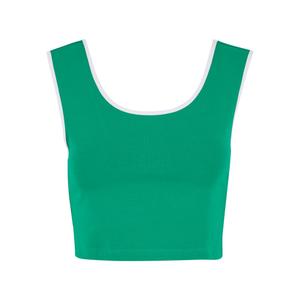 Damen-Crop-Top Urban Classics Contrast image-1