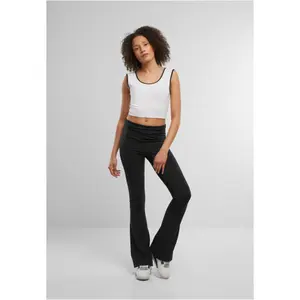 Damen-Crop-Top Urban Classics Contrast image-4