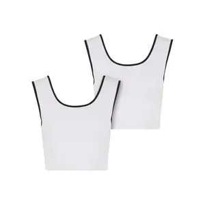 Damen-Crop-Top Urban Classics Contrast image-1