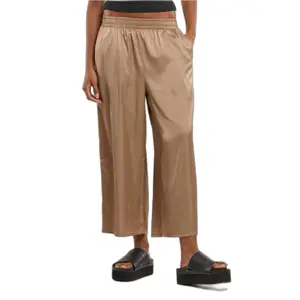 Pantaloni larghi in satin donna Urban Classics image-0