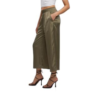 Pantaloni larghi in satin donna Urban Classics image-1