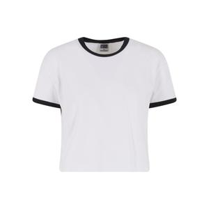 tb7492-01248-camiseta-de-mujer-urban-classics-contrast-retro-en-blanco-y-negro