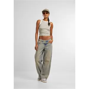 Lavtsiddende jeans til kvinder Urban Classics Baggy Fit image-1