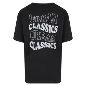 Oversized T-shirt Urban Classics Weavy Logo Heavy image-3