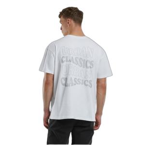 Oversized T-shirt Urban Classics Weavy Logo Heavy image-4