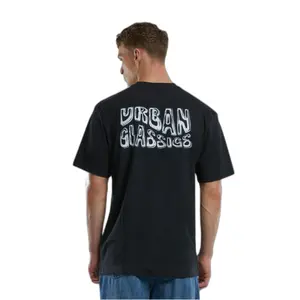 T-shirt Urban Classics Shiny Logo Tall image-4