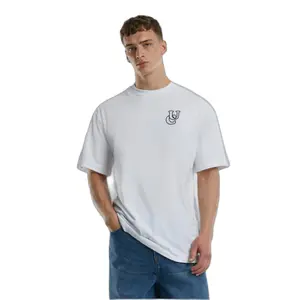 T-shirt Urban Classics Shiny Logo Tall image-1