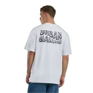 T-shirt Urban Classics Shiny Logo Tall image-4