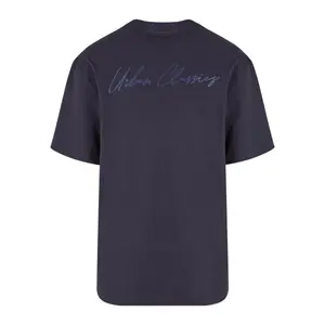 T-shirt Urban Classics Signature Logo Tall image-3