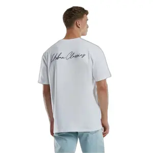 T-shirt Urban Classics Signature Logo Tall image-4
